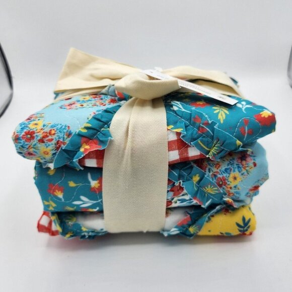The Pioneer Woman Other - Pioneer Woman Petal Party Pillow Sham Set Standard Size 2Pc Patchwork New